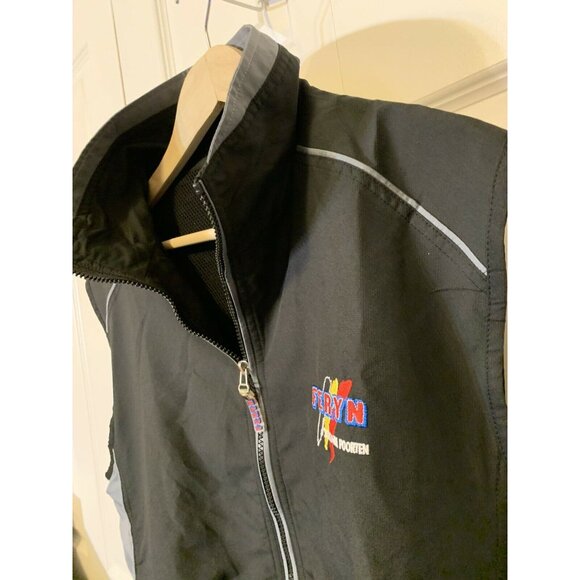 Feryn‎ Sectionale Poorten Cycling Vest Mens Sz L Full Zip Sleeveless Black Rare - Picture 8 of 9